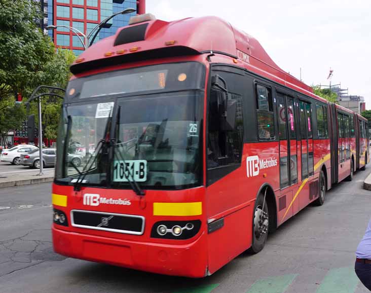 MB Metrobus Volvo 7300 biartic 1051